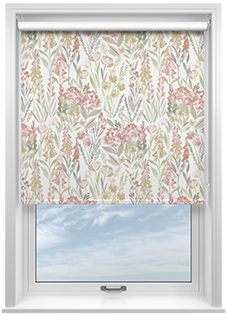 Foxglove Field, Golden Dawn - Roller Blind